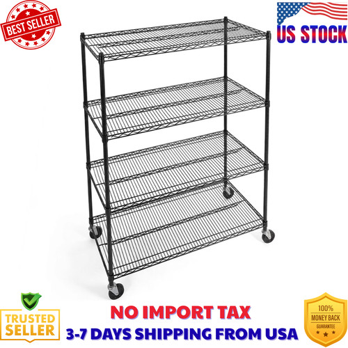 Tiers metal storage - 4-tiers, rack