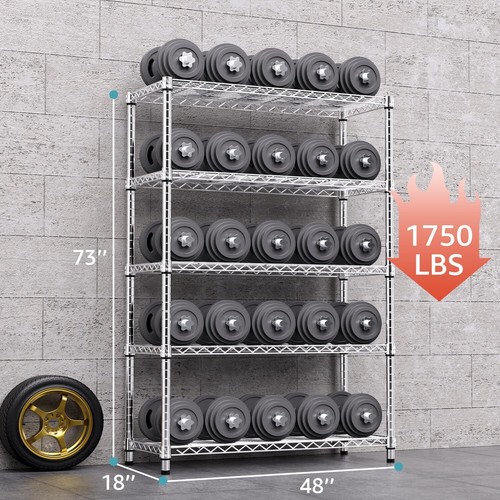 Tier shelf 72 storage - shelf, 18*47*72"